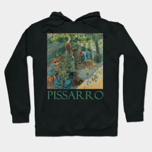 Apple Picking by Camille Pissarro Hoodie